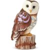 Enesco Jim Shore Heartwood Creek Owl on Tree Stump Figura_1