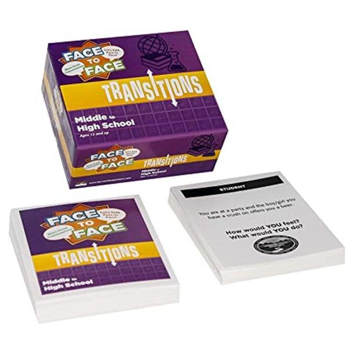 Cara a Cara Transiciones Medio A High School tarjeta Juego