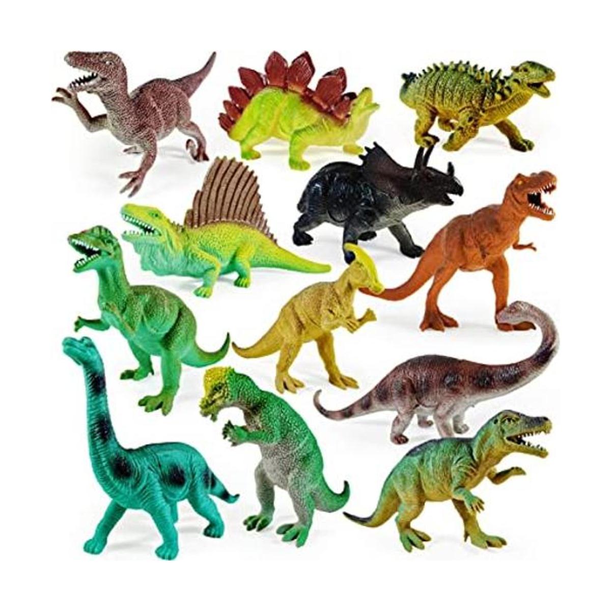 Boley dinosaurio juguete educativo paquete de 12 para