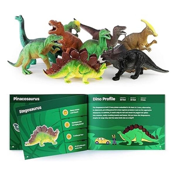 Boley dinosaurio juguete educativo paquete de 12 para_2