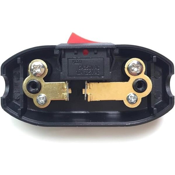 Interruptor de CA 250V 6A con cable alineado para