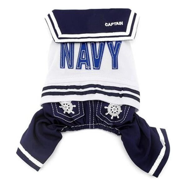 PEGASUS SELMAI Boy Navy Captain Costume Jumpsuit Seaman