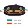 Interruptor de CA 250V 6A con cable alineado para