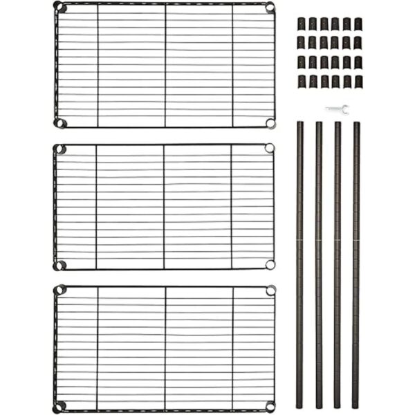 3estante ajustable unidad de almacenamiento de alta_3