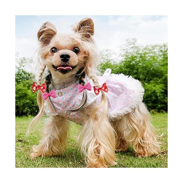 Mewtogo 30 unids15 pares de lazos de pelo de perro con