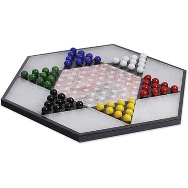 NOVICA Juego familiar de mármol y ónice hecho a mano_2