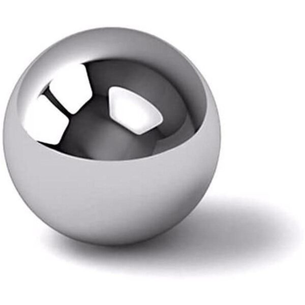 LEGO Technic Steel Ball Chrome Silver Wheel Metal Marble_1