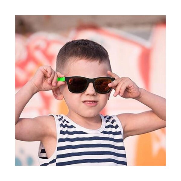 Paquete de 36 lentes de sol de neón con estilo de los 80_3