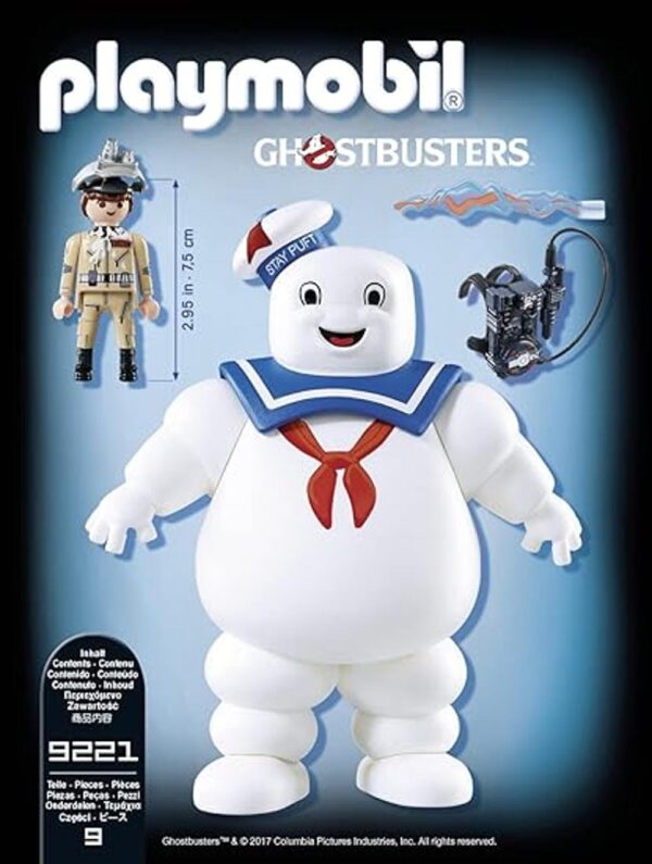 Hombre malvavisco Stay Puft de Playmobil Cazafantasmas_4