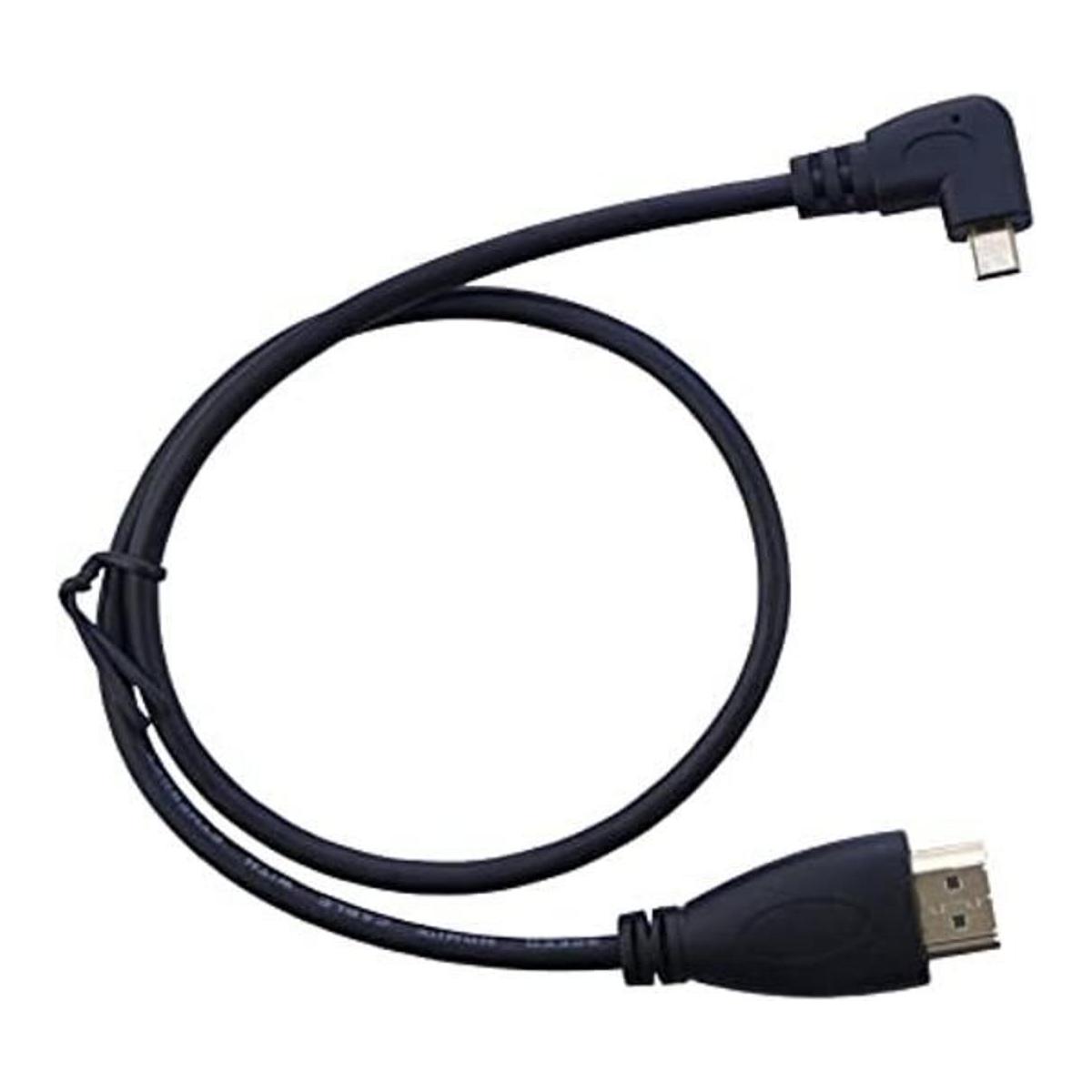 Seadream Cable micro HDMI a HDMI ángulo izquierdo de 90