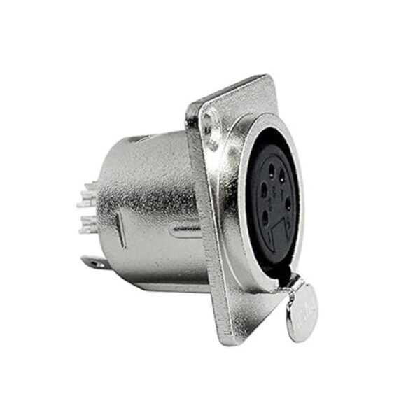 CESS 5 pines XLR hembra conector Panelchasis montaje_4