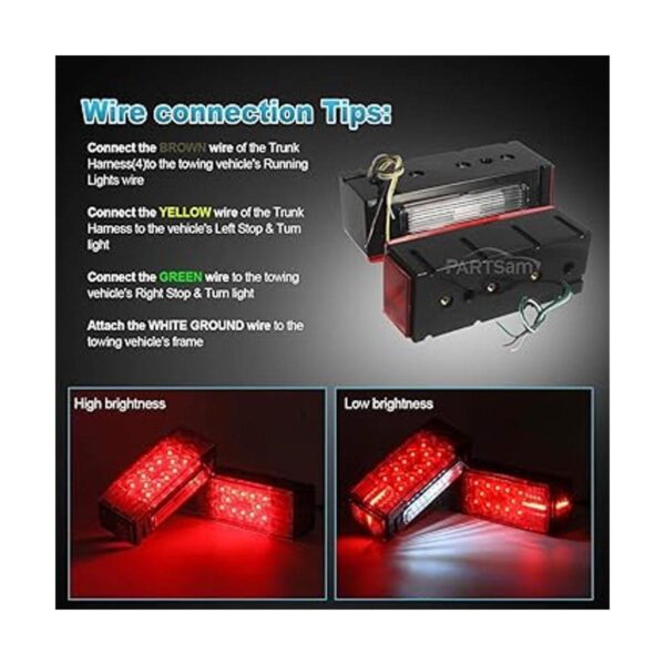 Luces traseras de freno rectangulares izquierda y derecha_6