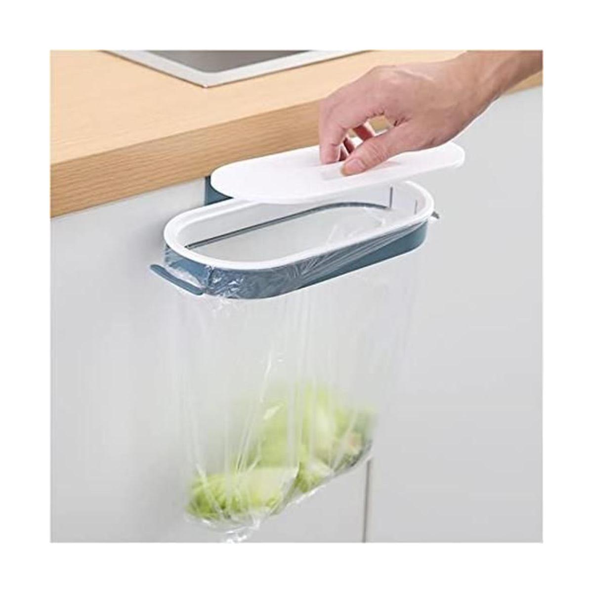 Soporte para bolsa de basura de acero inoxidable