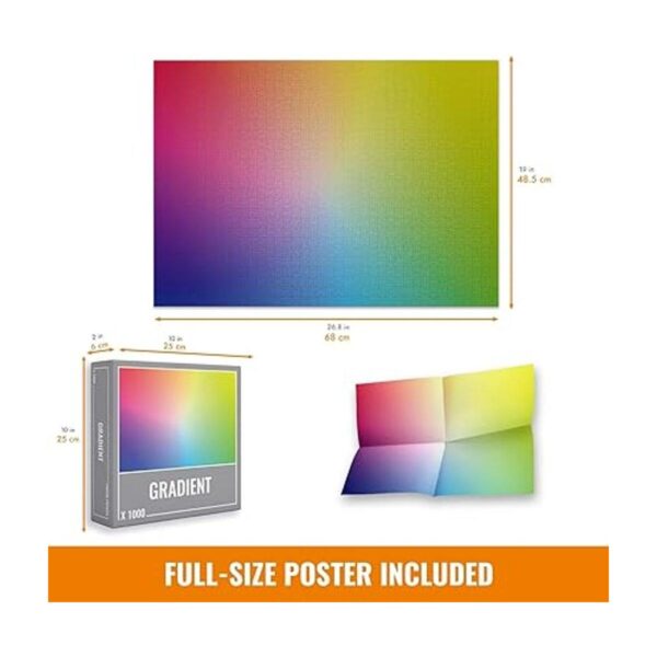 Puzle Gradient de 1000 partes para adultos_3