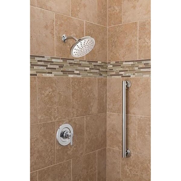 Moen Gibson Moldura de ducha moderna de equilibrio de_3