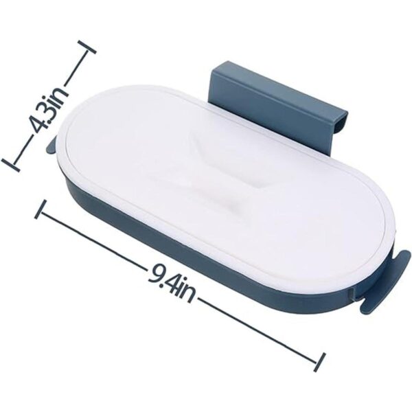 Soporte para bolsa de basura de acero inoxidable