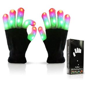 Guantes de luz Luwint para niños LED juguetes novedad muy_1