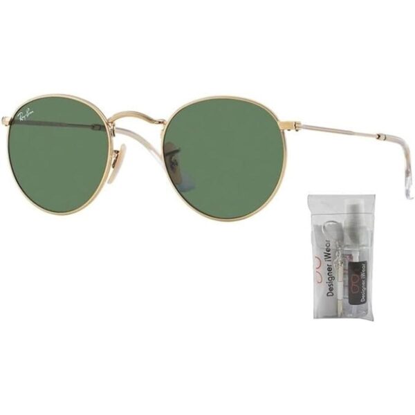 Ray Ban RB3447 Gafas de sol redondas de metal 001 50M_2