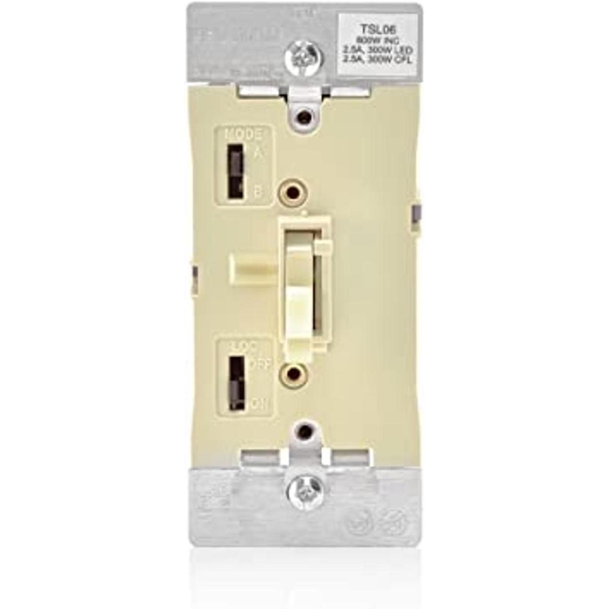 Leviton TSL061LT Interruptor universal con atenuador de