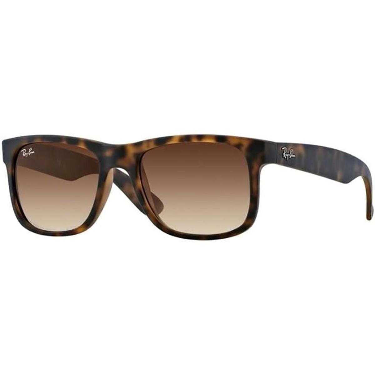 RayBan Rb4165 Justin Lentes de sol rectangulares Goma