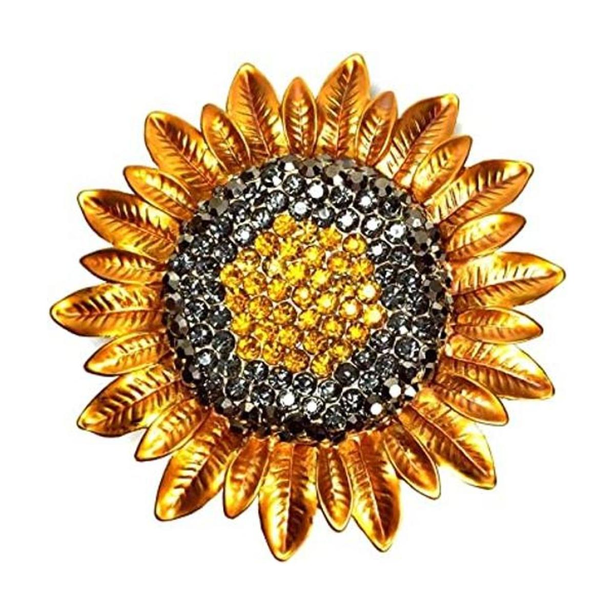 DREAMLANDSALES Metal Petal Micro pavimenta cristal dorado