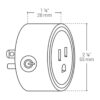 Smart BAZZZ PLGWFW1 Smart Home Enchufe de pared WiFi no