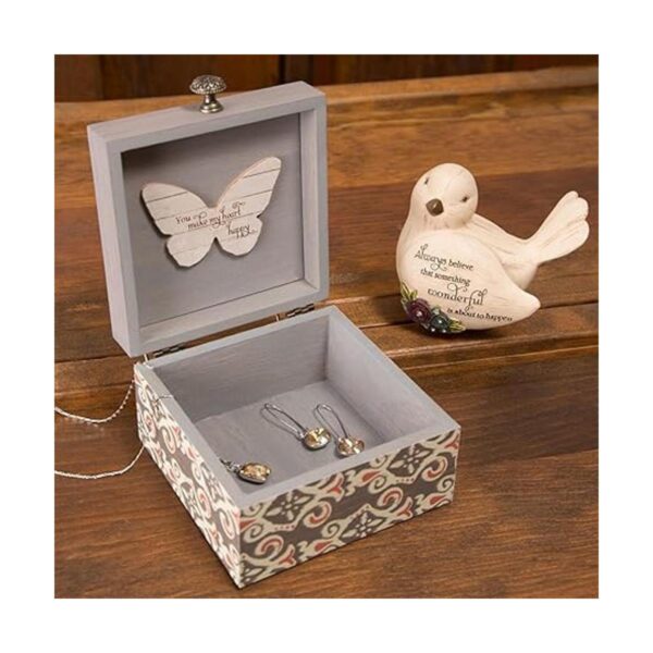 Pavilion Gift Company 41102 Caja de joyería especial con_3