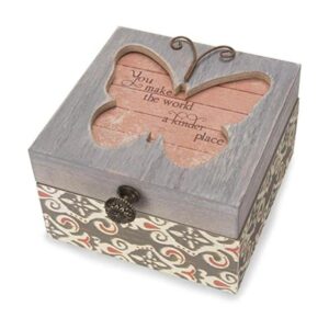 Pavilion Gift Company 41102 Caja de joyería especial con_1