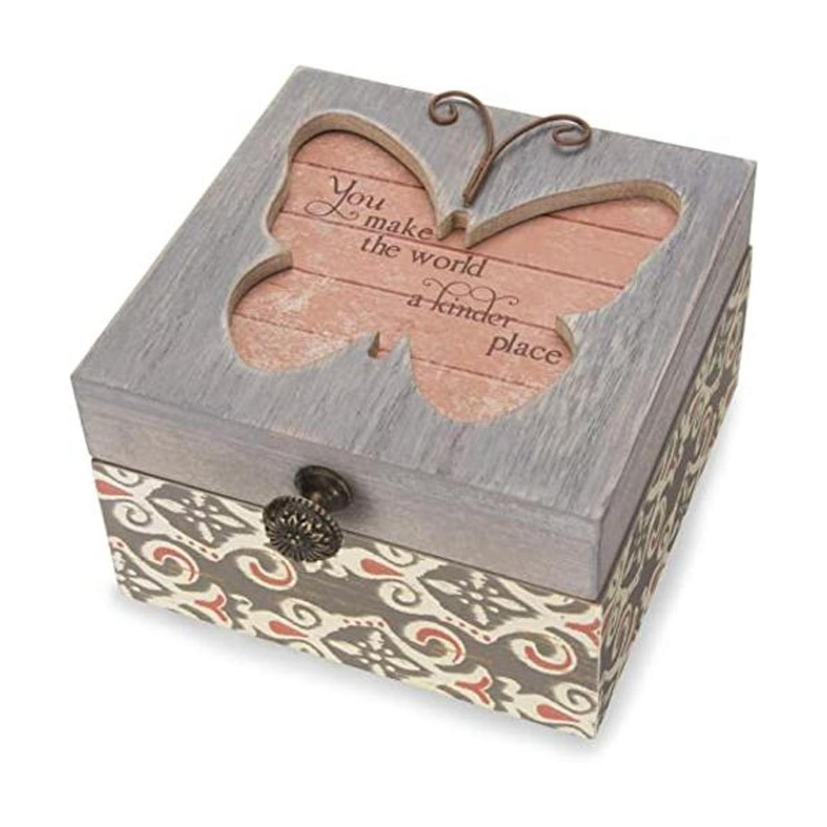Pavilion Gift Company 41102 Caja de joyería especial con