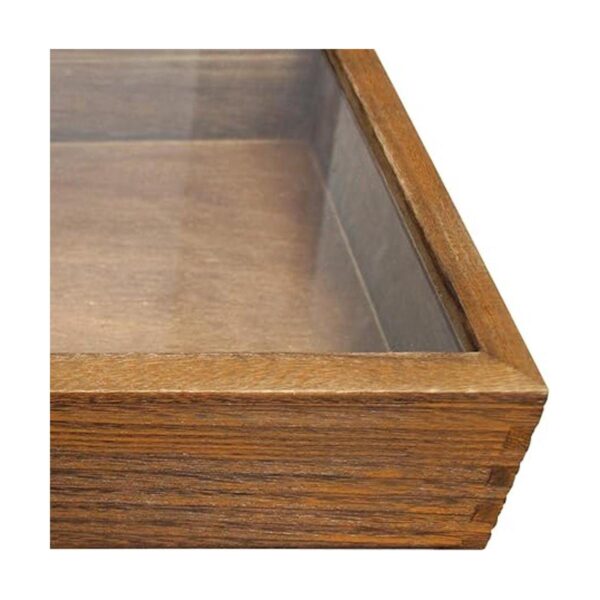 Mooca cofre de madera con vidrio templado para enseñar_5