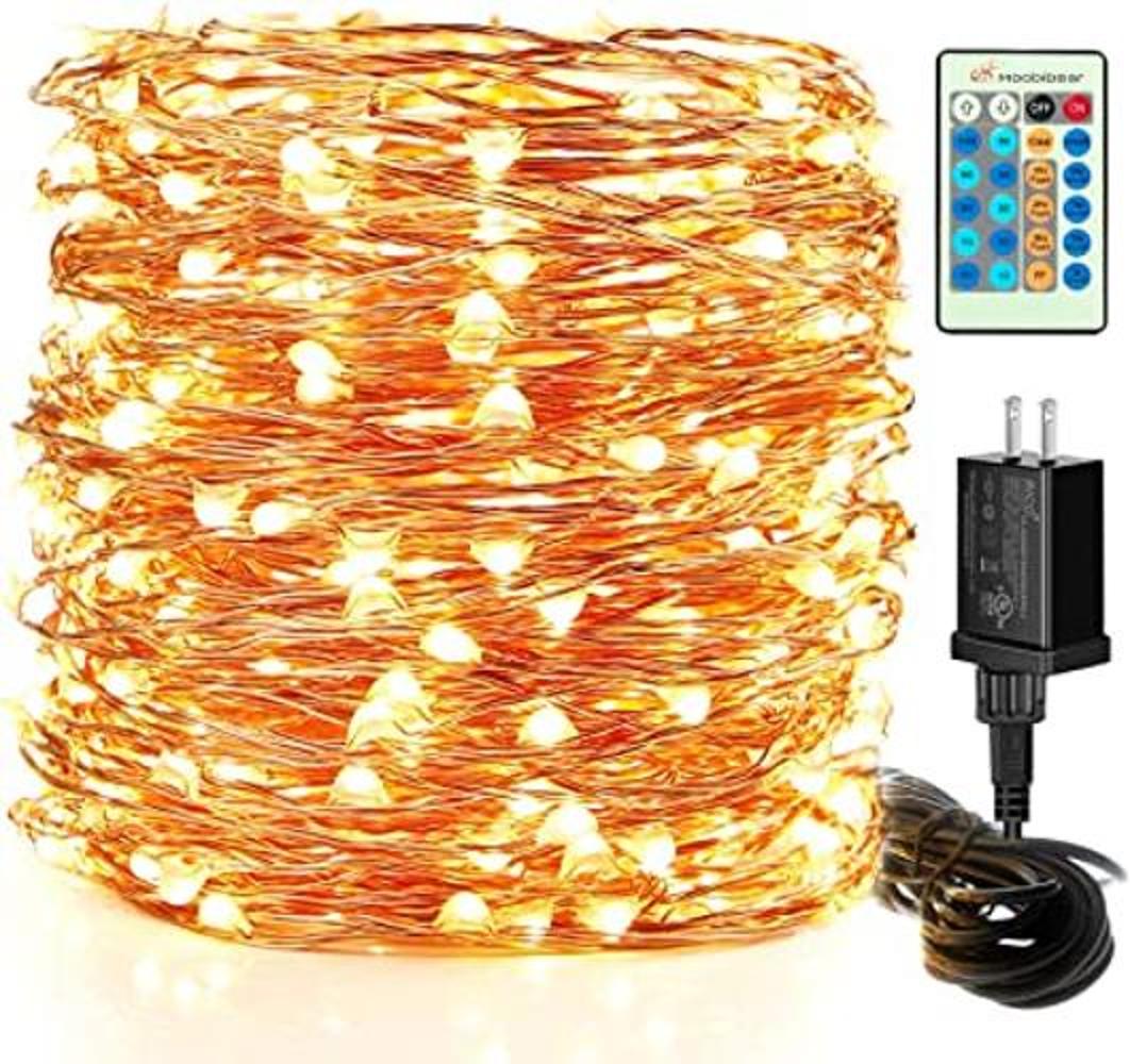 Moobibear Cadena de luces LED para exteriores intensidad