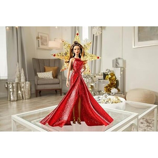 Muñeca Teresa de vacaciones 2017 morena con vestido rojo_2