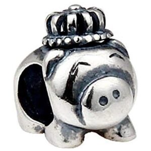 Cerdo Encanto Original 100 auténtico 925 plata esterlina_1