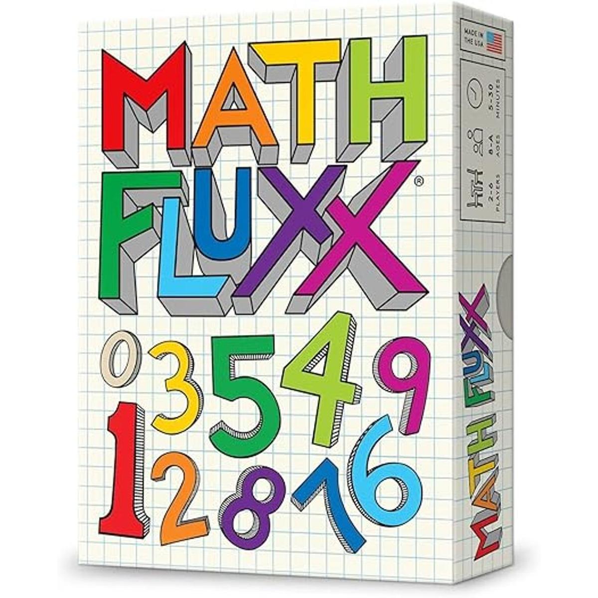 LOONEY LABS Juego de cartas de Math Fluxx Juegos de