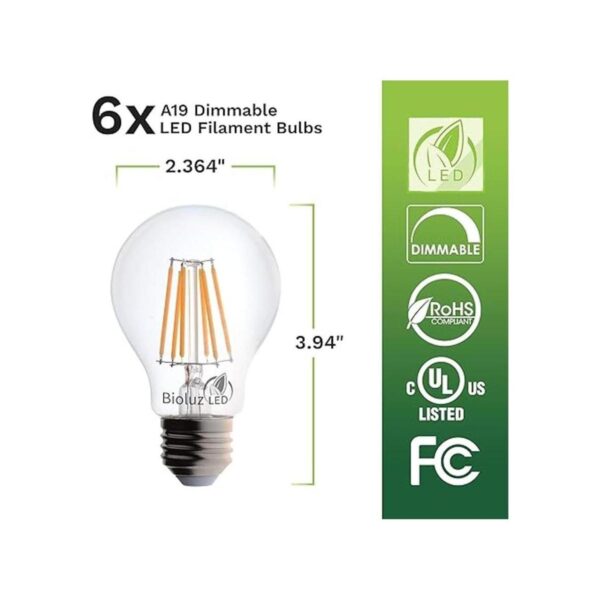 Bioluz LED 92 bombillas LED CRI E26 de 40 W regulables_4