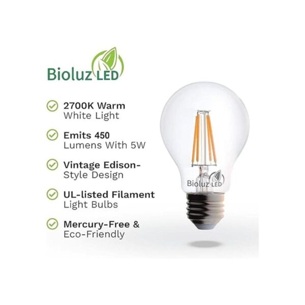 Bioluz LED 92 bombillas LED CRI E26 de 40 W regulables_3