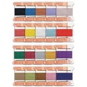 Griffin seda 100 Bead Cord Thread Sampler Pack Tamaño_1