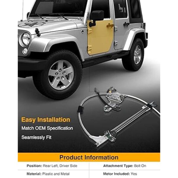 Apremium Elevalunas eléctrico y montaje de motor para_3