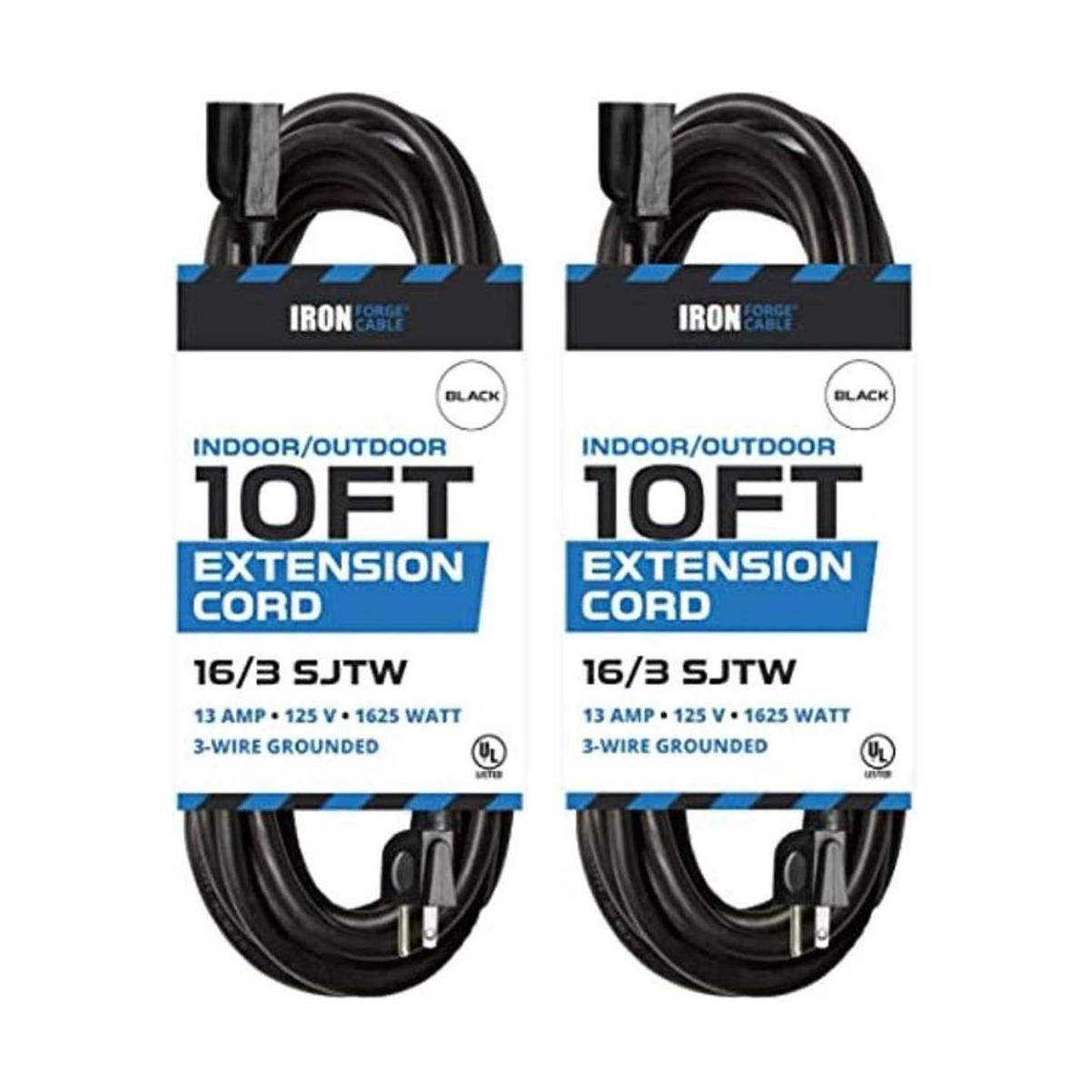 Paquete de 2 extensiones para el exterior Cable color