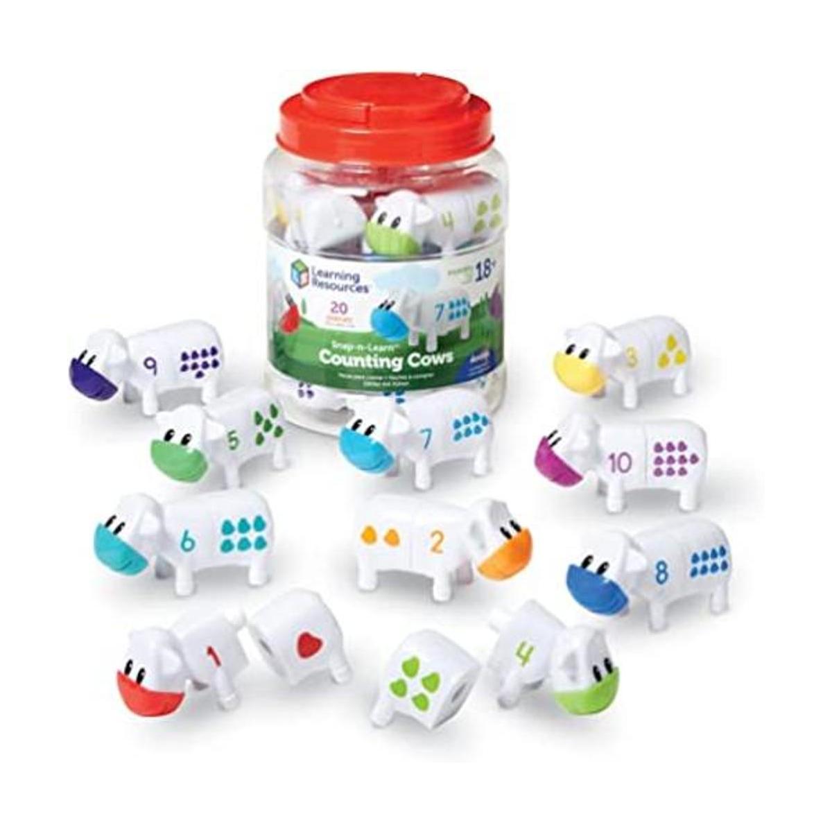 Learning Resources SnapnLearn Juego de juguetes para