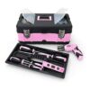 Pink Power caja para herramientas portátil de aluminio o_5