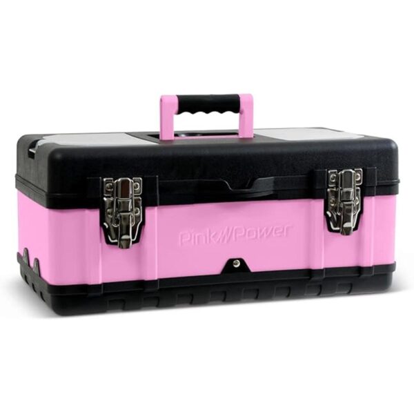 Pink Power caja para herramientas portátil de aluminio o_1