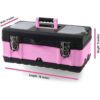 Pink Power caja para herramientas portátil de aluminio o_3