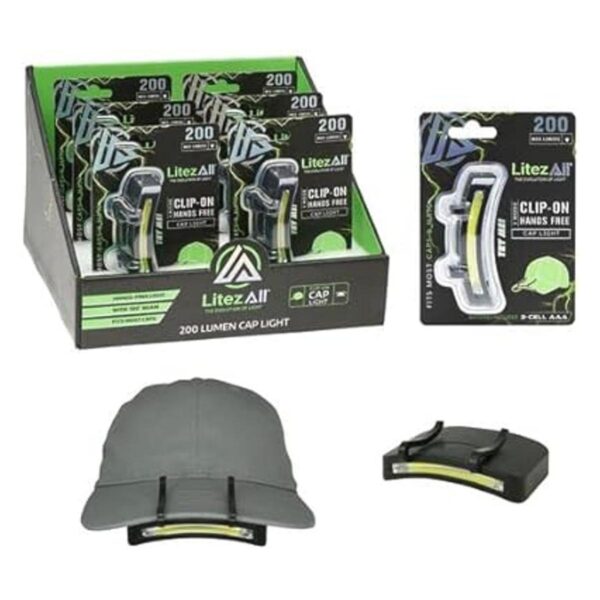 Promier LitezAll Luz de casquillo con clip 2 unidades_6