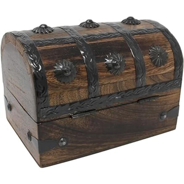 Nautical Cove Caja de tesoro y joyero de madera Caja del_4