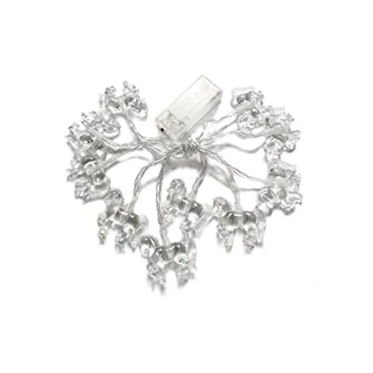 Penfly 5.4 ft 10 luces LED decorativas en forma de caballo