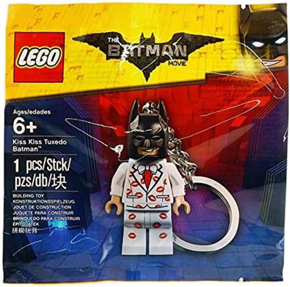Lego Batman 5004928 Llavero de Batman con diseño de beso