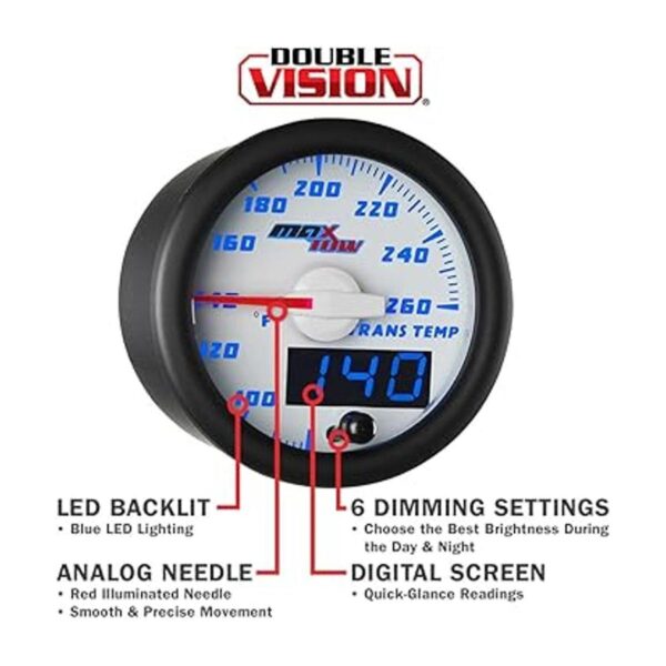 MaxTow Double Vision 260 F Kit de medidor de temperatura_3
