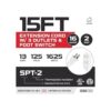 Cable de extensión de 15 pies con interruptor de pie y 3_2