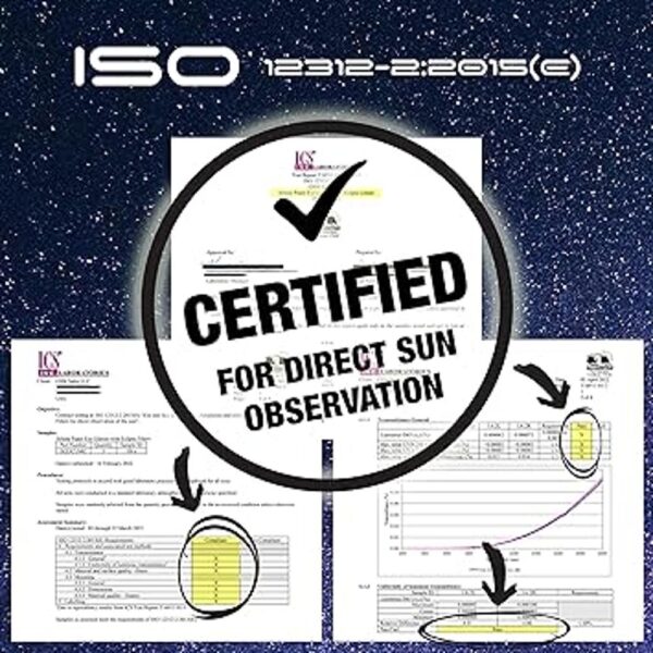 Soluna Eclipse solar anteojos CE y ISO certificados_5